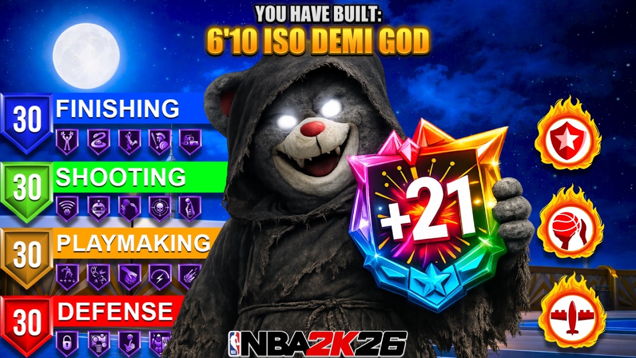 ЭТО ЛУЧШИЙ БИЛД ДЛЯ ИГРОКА РОСТА 208 СМ (6'10) В NBA 2K26! НИКАКИХ ПРЕОДОЛЕНИЯ ОГРАНИЧЕНИЙ НЕ ТРЕ...
