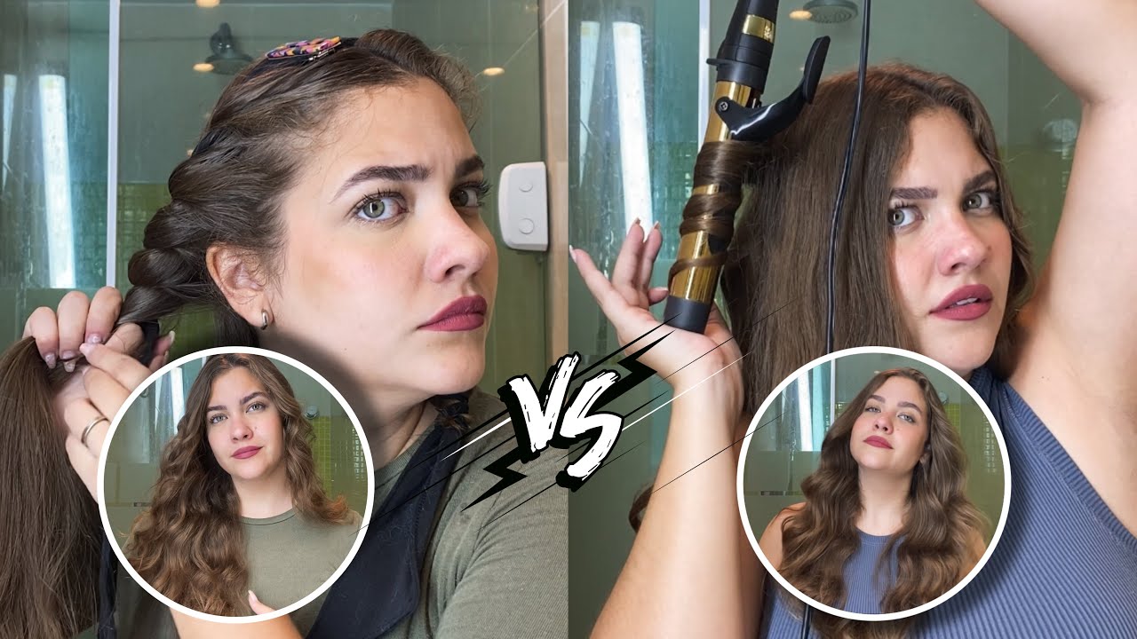 COMO FAZER CACHOS SEM BABYLISS x COM BABYLISS/CALOR 😍
