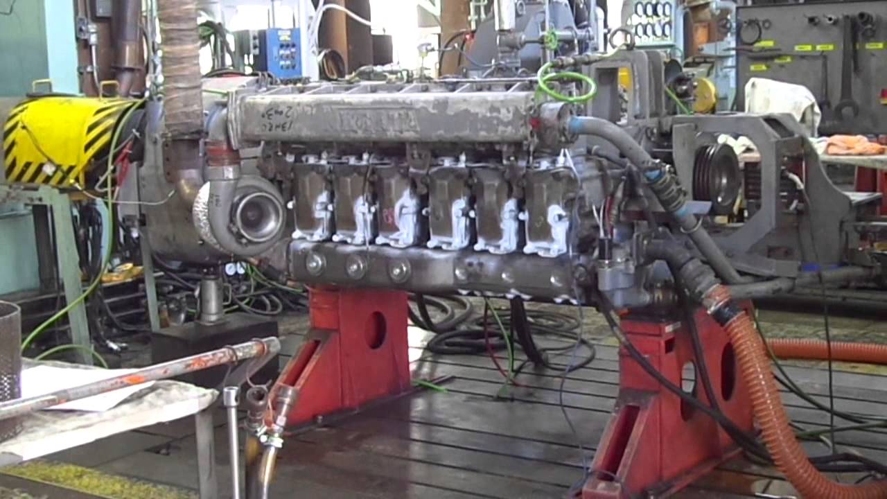 苗穂工場　内燃機関馬力試験（DMF13HZC）