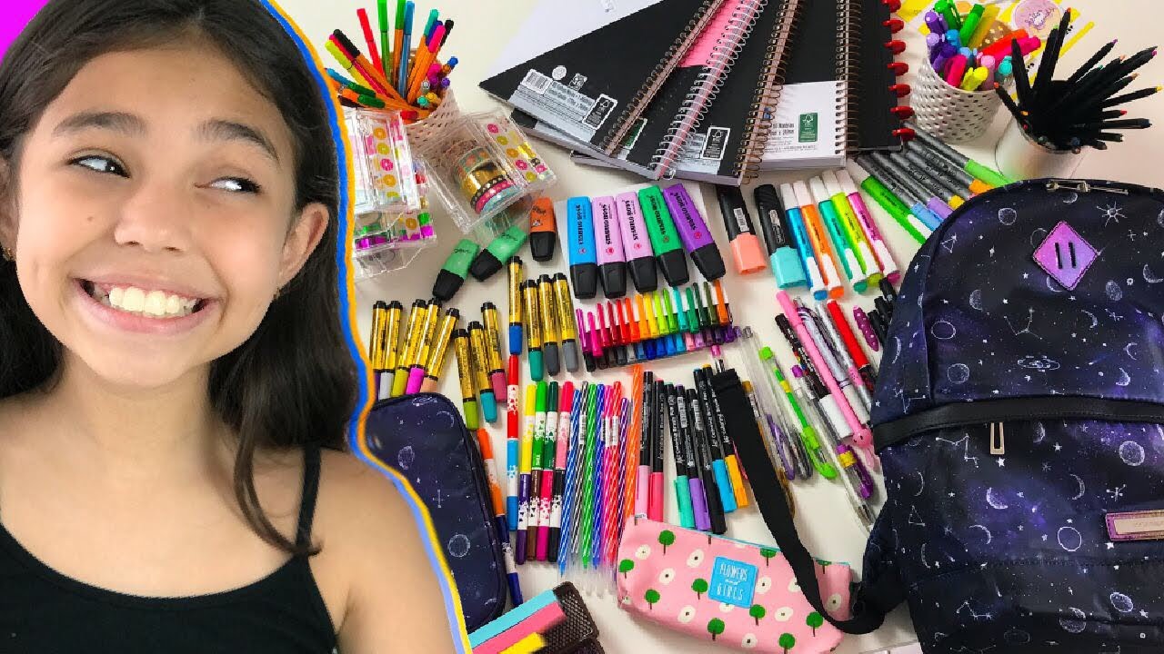 MEU MATERIAL ESCOLAR 2019 - ENT&Atilde;O ROBERTA? siga @dailyfamiliaporcides