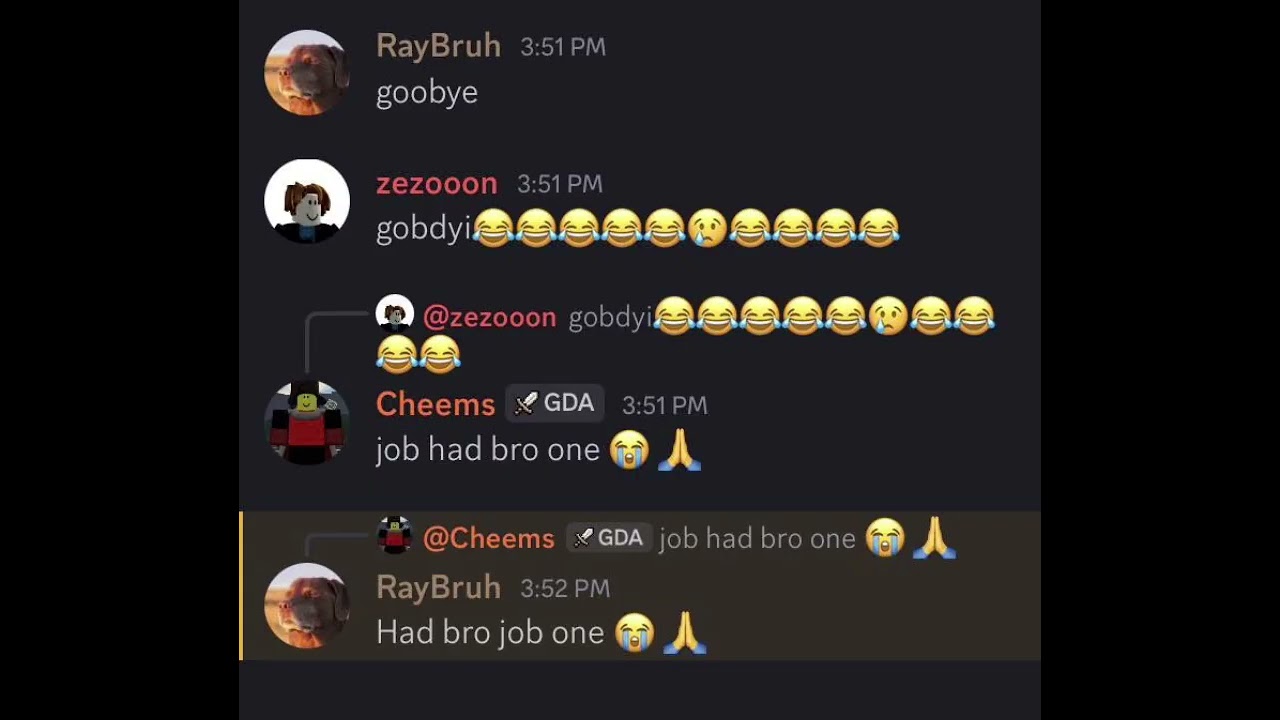 job had bro one 😭🙏