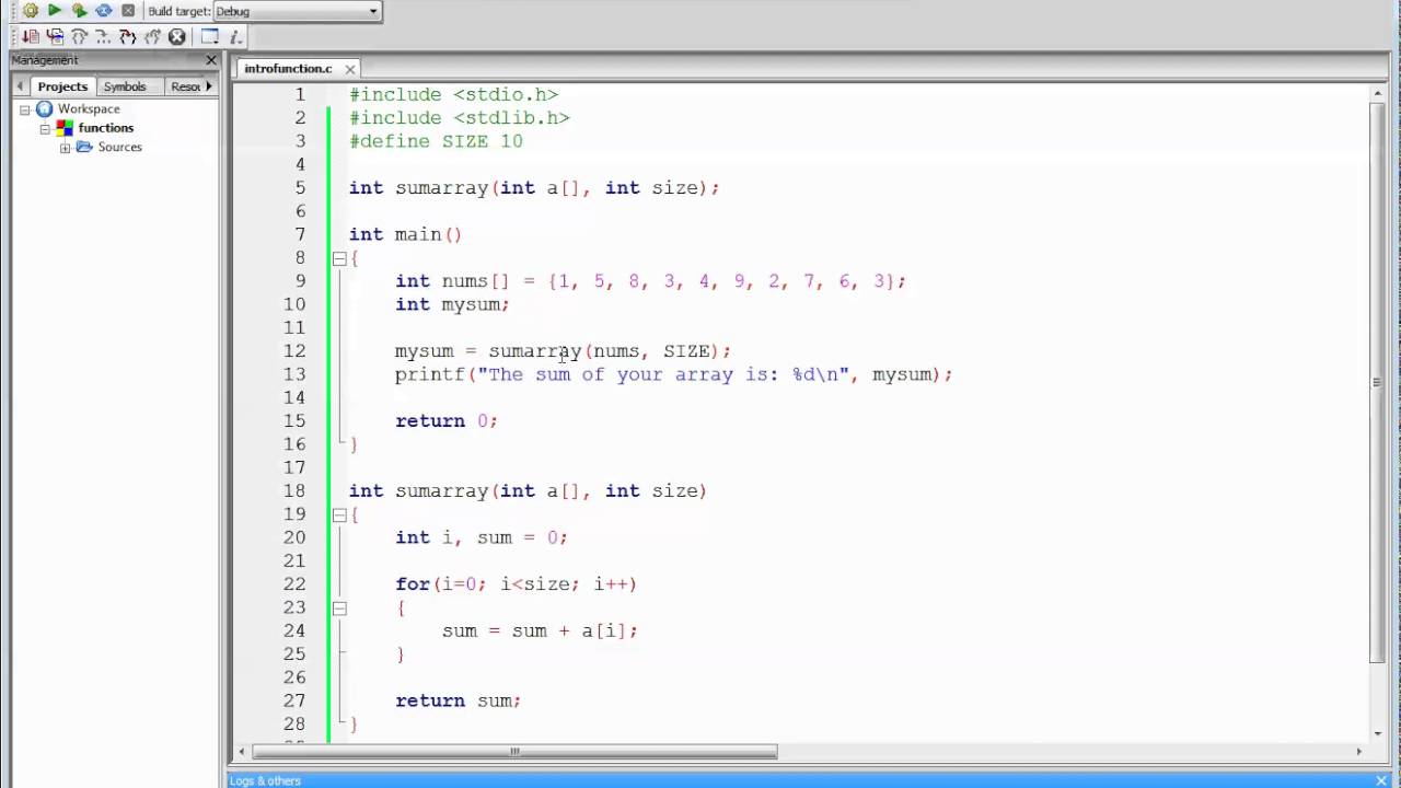 CISC 130: Introduction to Arrays as Parameters