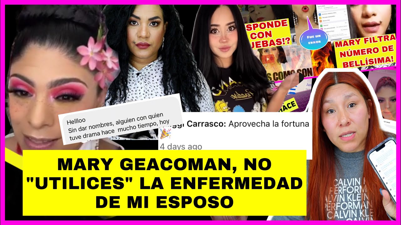 &iquest;MARY GEACOMAN USA LA ENFERMEDAD DE MI ESPOSO (INES25) PARA QUEDAR BIEN? - BELLISSSIMAA, MIKU, ...