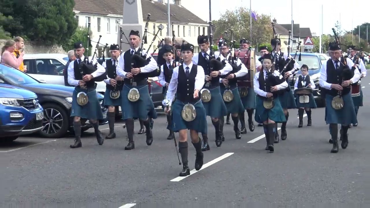 South West Down Bands Association Parade Kilkeel 21- 9-25 HD