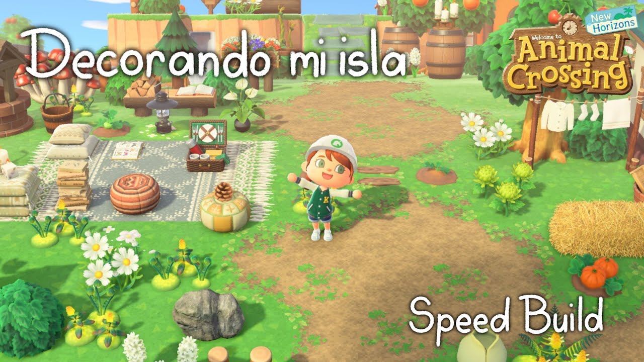 Decorando un espacio de relleno ✨ Speed Build ✨ Animal Crossing New Horizons