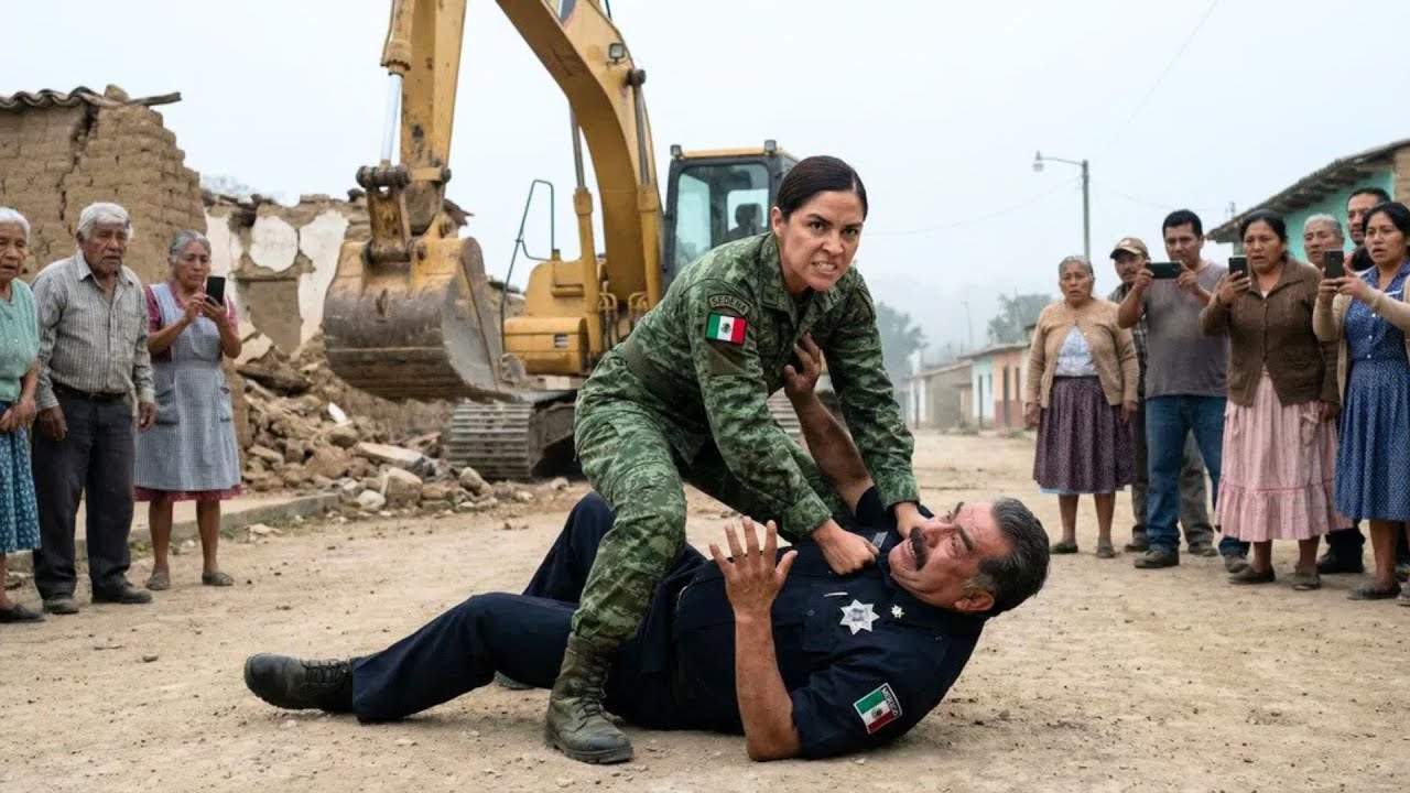 Coronel Corrupto Del CJNG Destruyó Casa De Anciana — No Sabía Que Su Hija Era Oficial De SEDENA