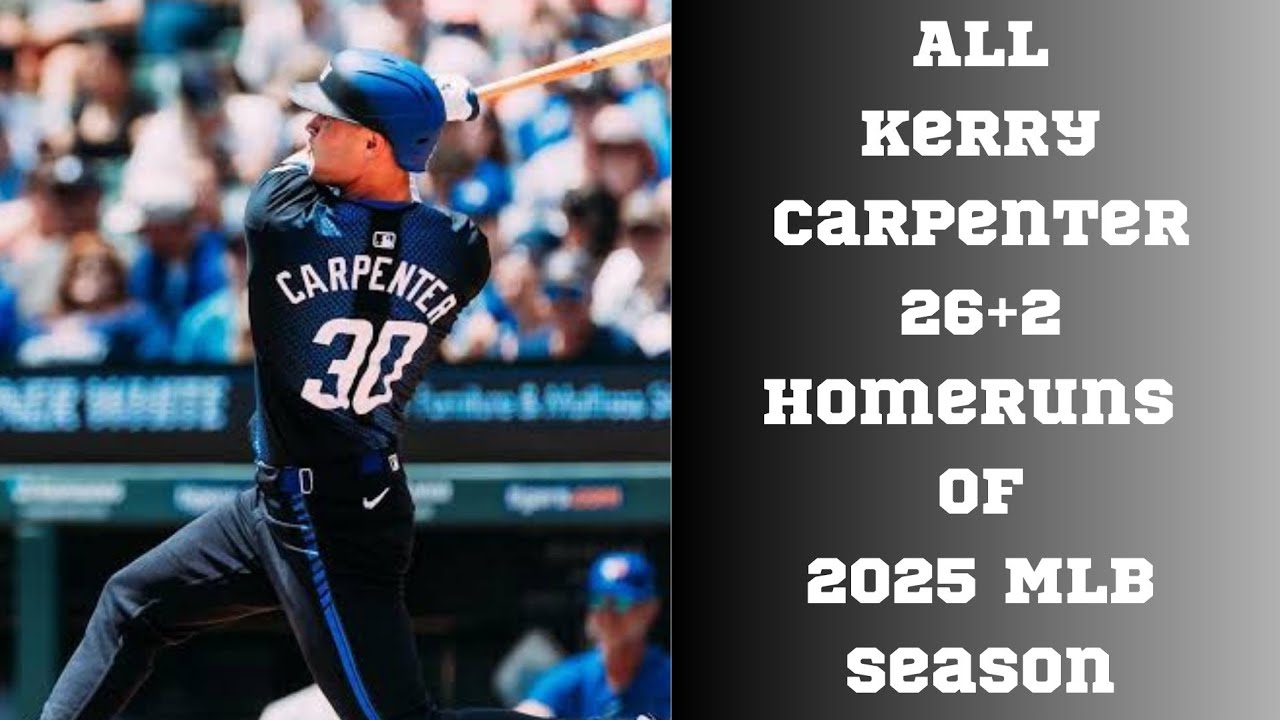 All Kerry Carpenter 26 Homeruns || 2025 MLB Season Highlights 