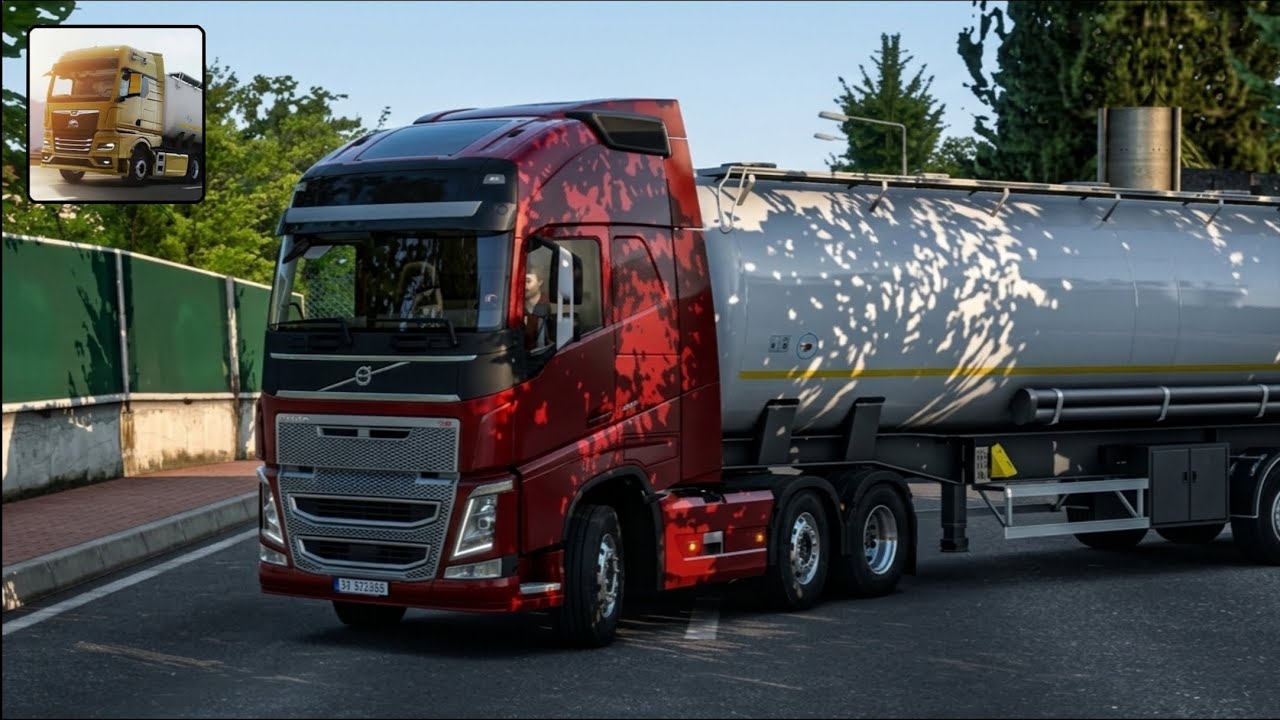 Truckers of Europe 3 | Volvo FH Transporting glucose from Milano to Lech | Update v0.7.64 Gameplay