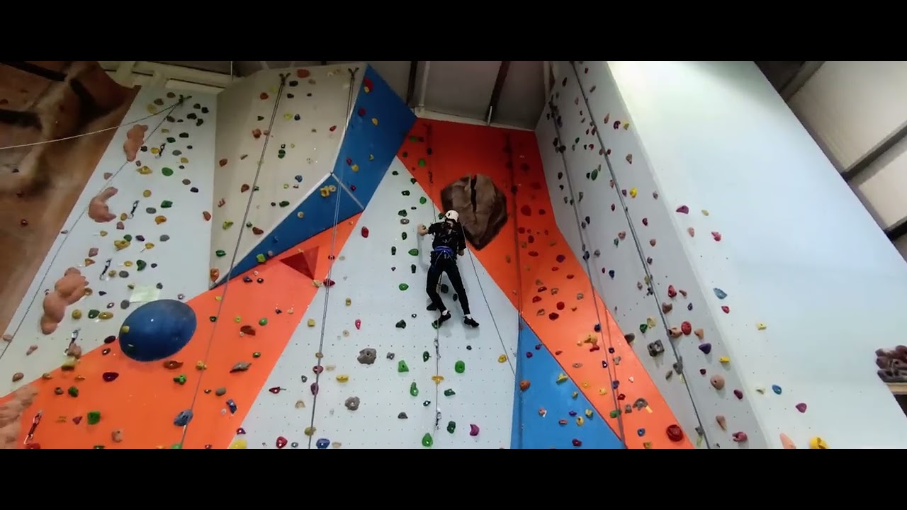 Lead climb