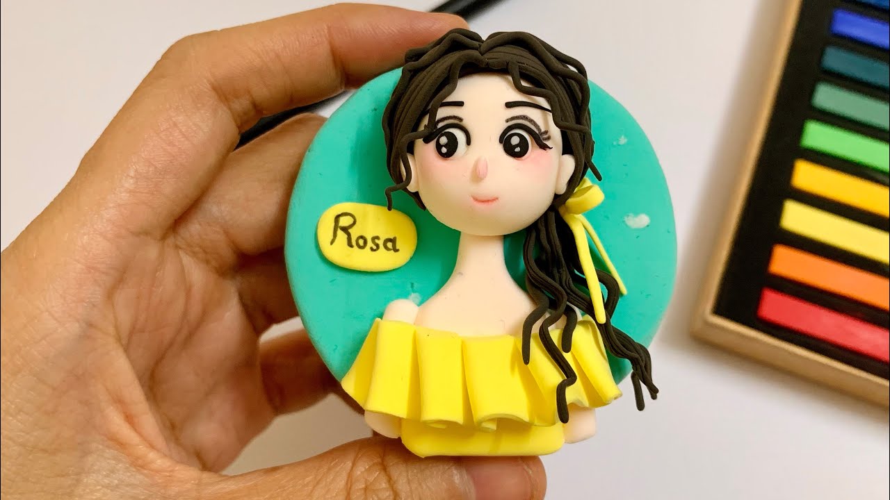 DIY How To Make Fridge Magnet With Polymer Clay| Cute Mini Fridge Magnets