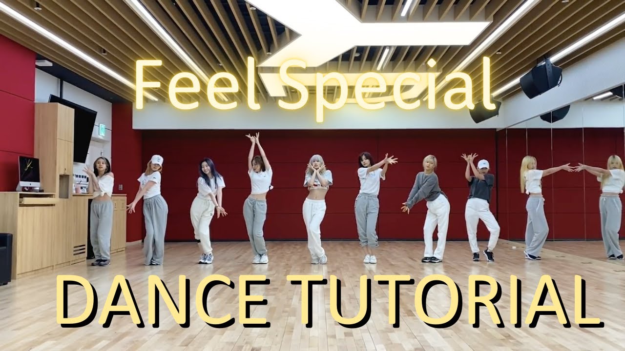 TWICE - 'Feel Special' Dance Practice Mirrored Tutorial (SLOWED)