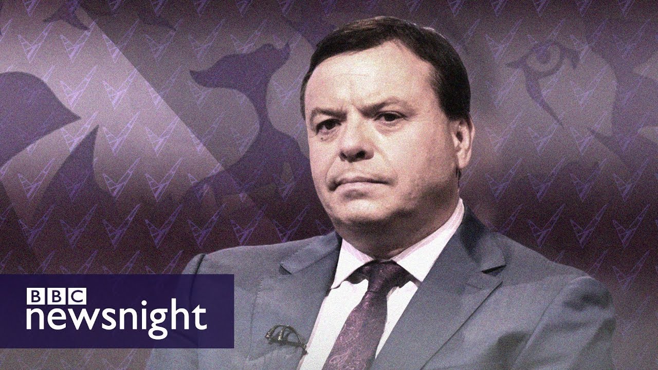 Herbal viagra and heroic valuations: in search of the real Arron Banks - BBC Newsnight