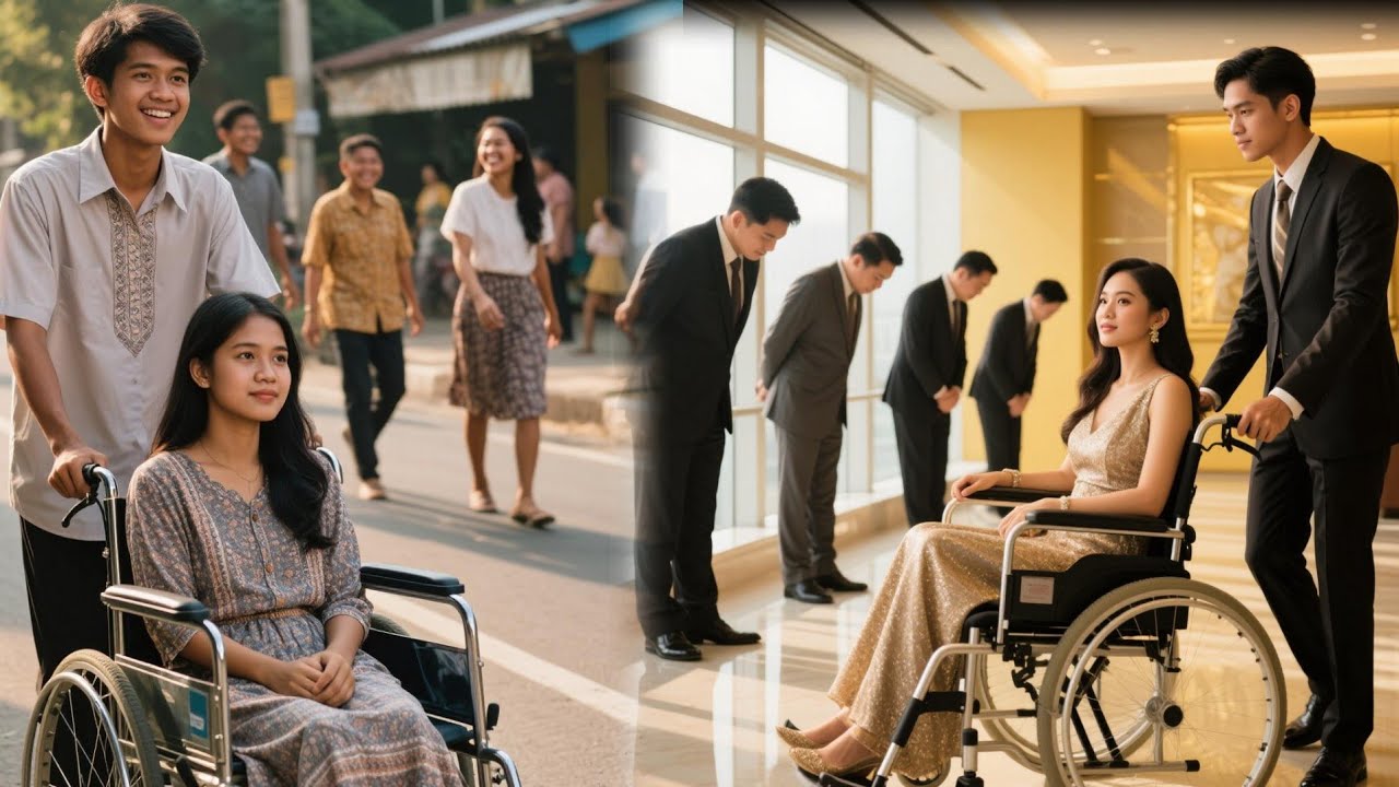 Hanya pria miskin ini yang mau menikah gadis cacat dan ternyata gadis itu anak ceo