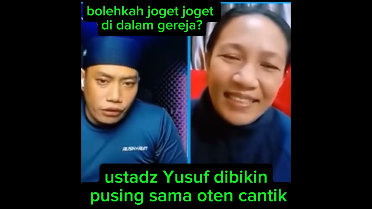 Ustadz Yusuf dibikin pusing sama oten cantik