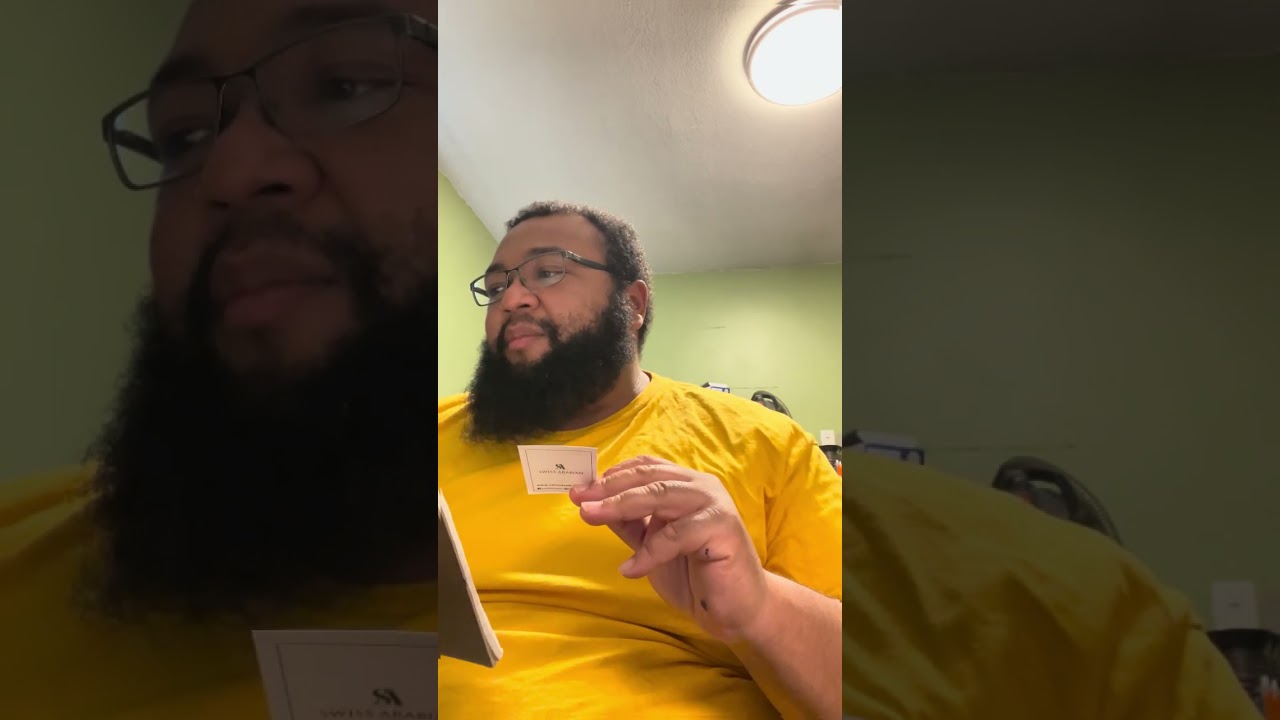 Unboxing Swiss Arabian tobacco 01