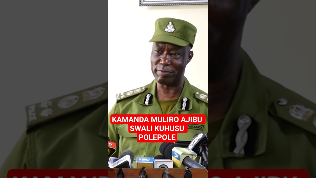KAMANDA MULIRO KUHUSU POLEPOLE #shorts #shortvideo
