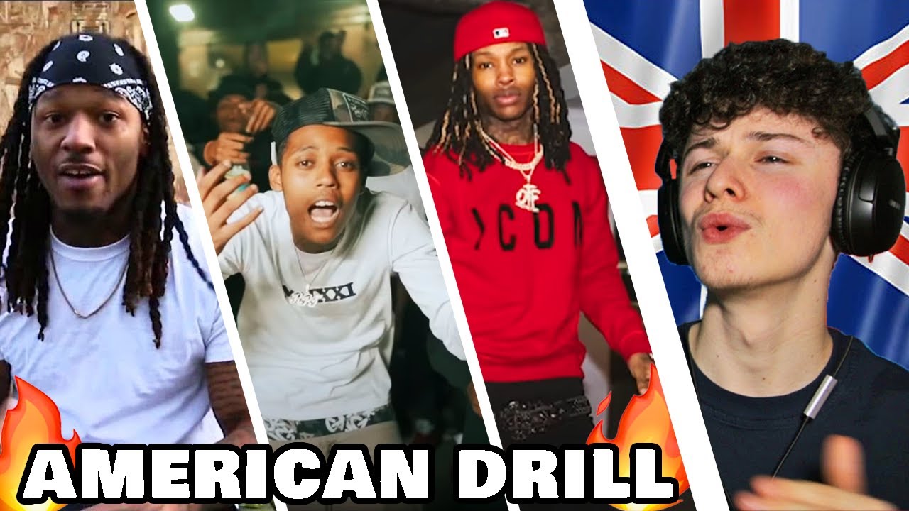 BRITISH KID REACTS TO AMERICAN DRILL/RAP ft KING VON, DTHANG, MONTANA OF 300, BANDO, TDOT | TWReactz