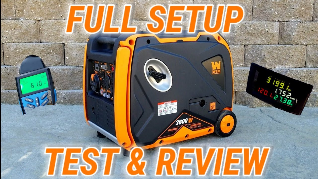 WEN 3800 Inverter generator Review  Best generator??? WEN 56380i