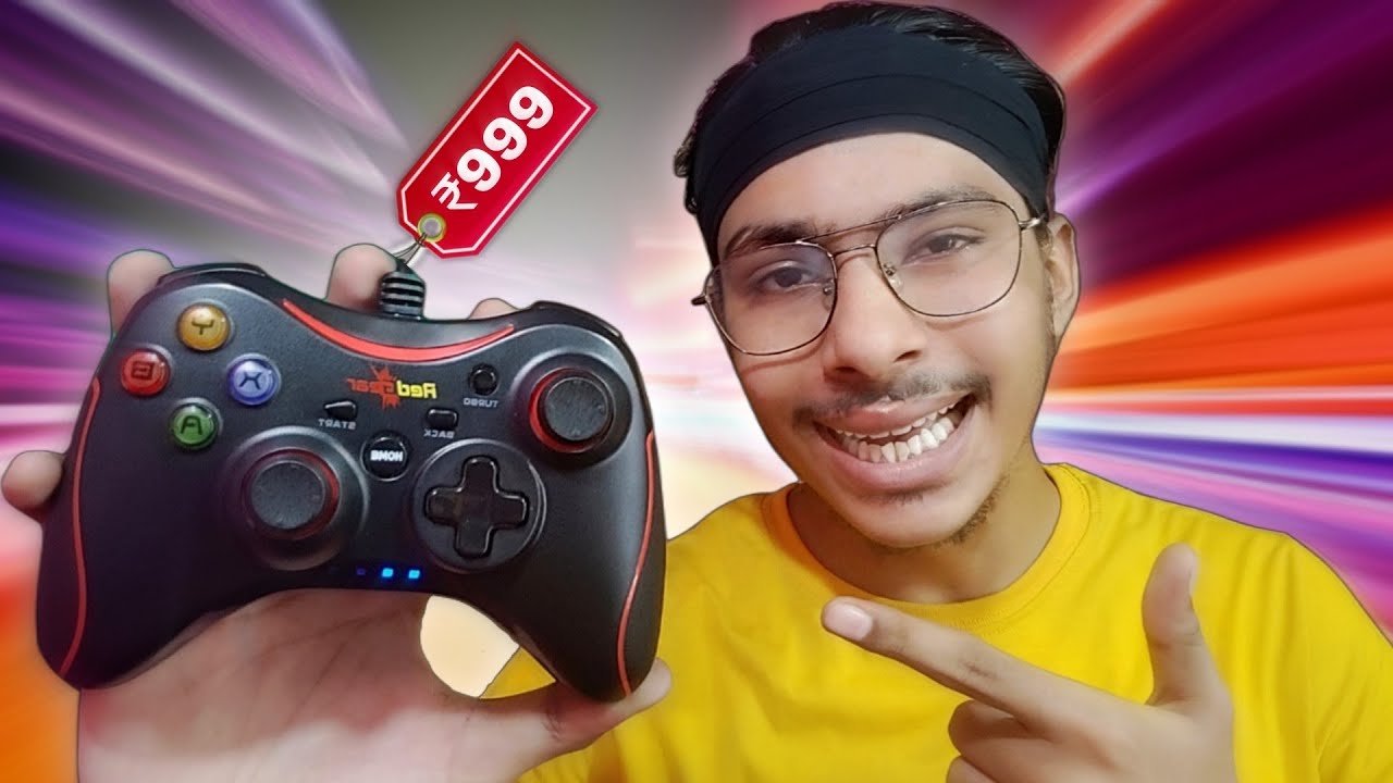 Redgear Pro Series Gamepad review | Best Gamepad Under ₹1000 For PC !