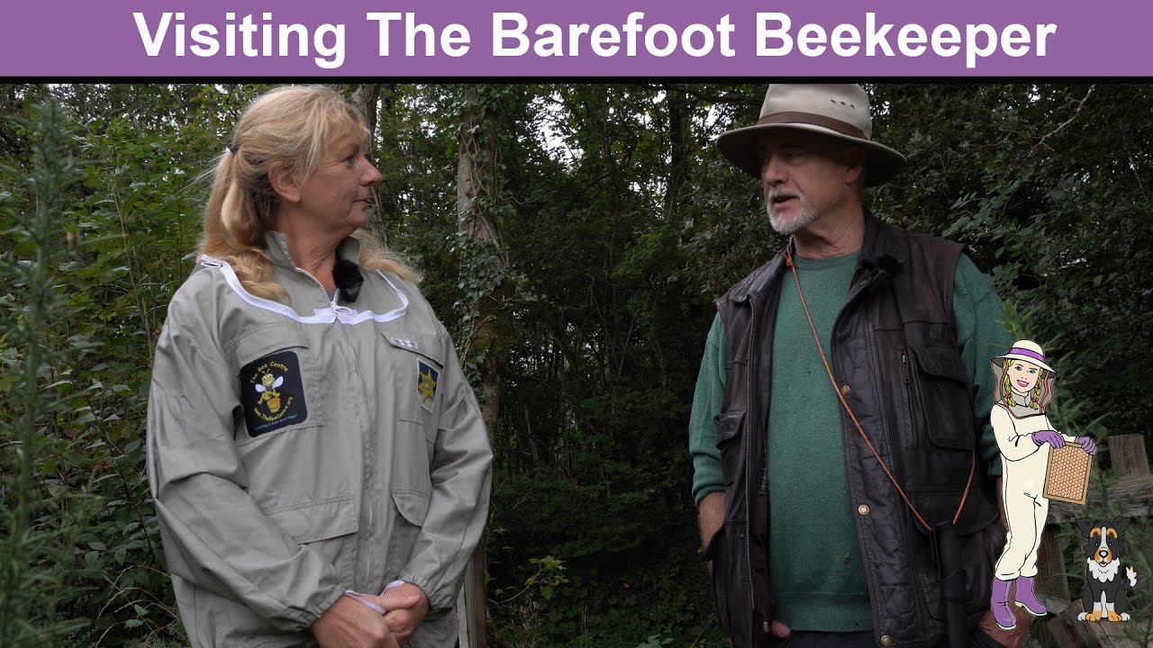 Kath visits Phil Chandler (the Barefoot Beekeeper) to look at Top Bar Hives and a Zest hive.