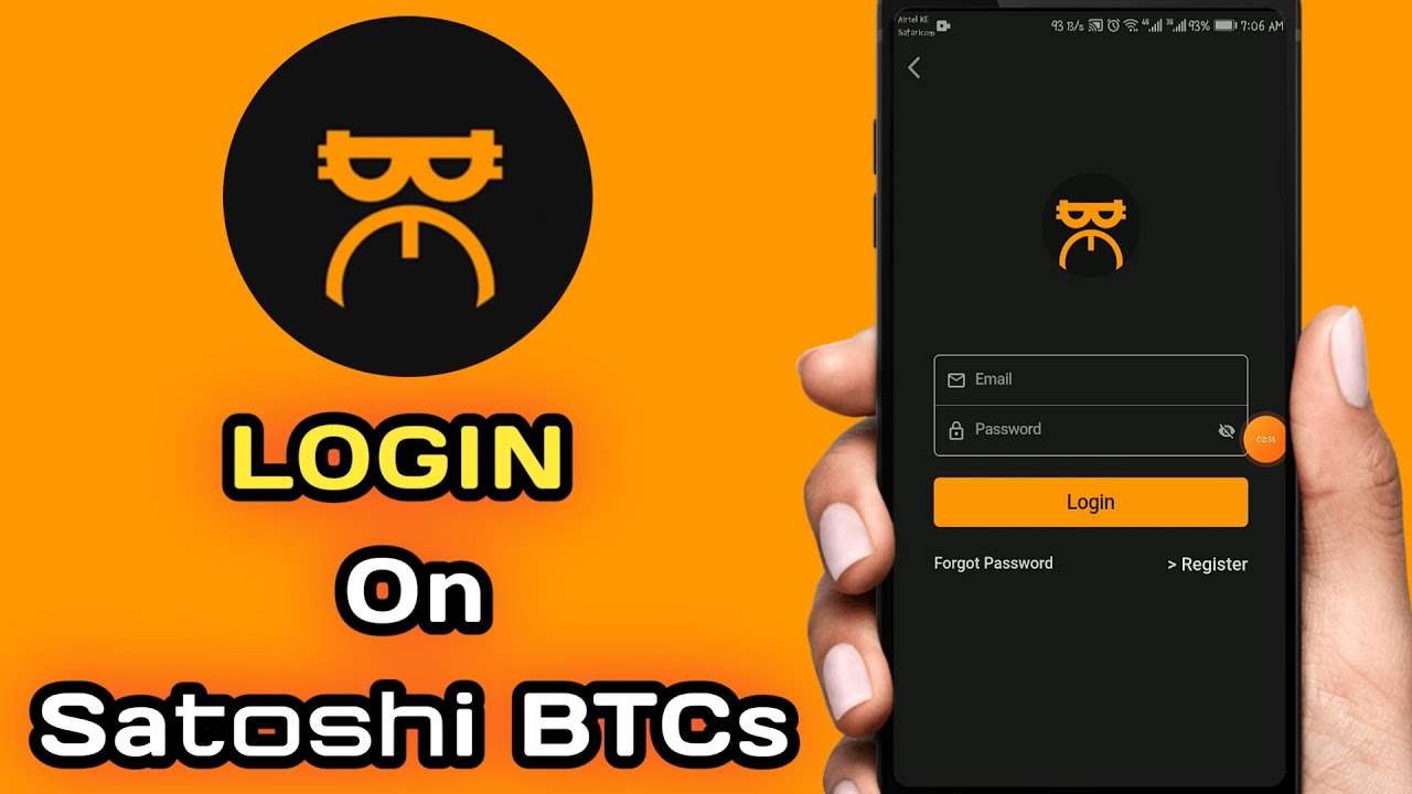 How to Login on Satoshi BTCs (When changing devices) - CORE Mining