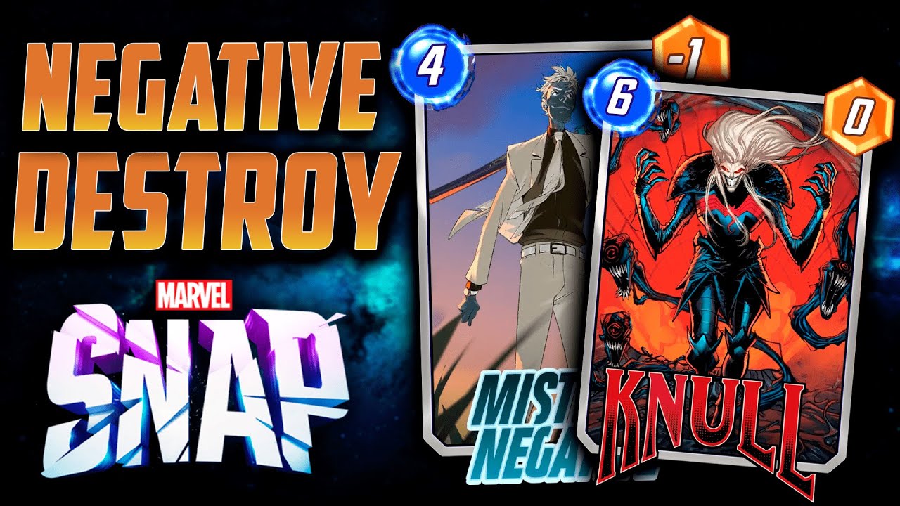 The Strongest Version of MISTER NEGATIVE