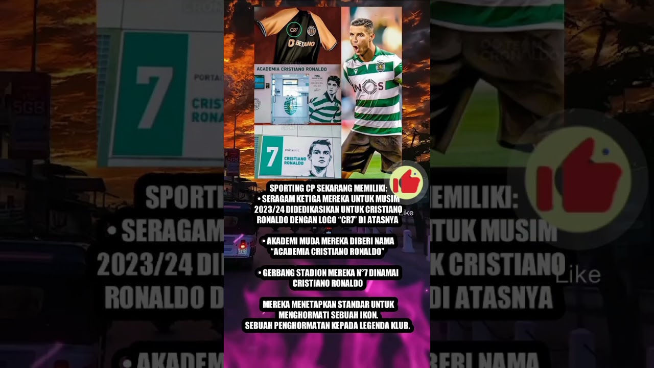 Sporting CP sekarang memiliki:&bull; Seragam ketiga mereka untuk musim 2023/24 didedikasikan untuk Cristi