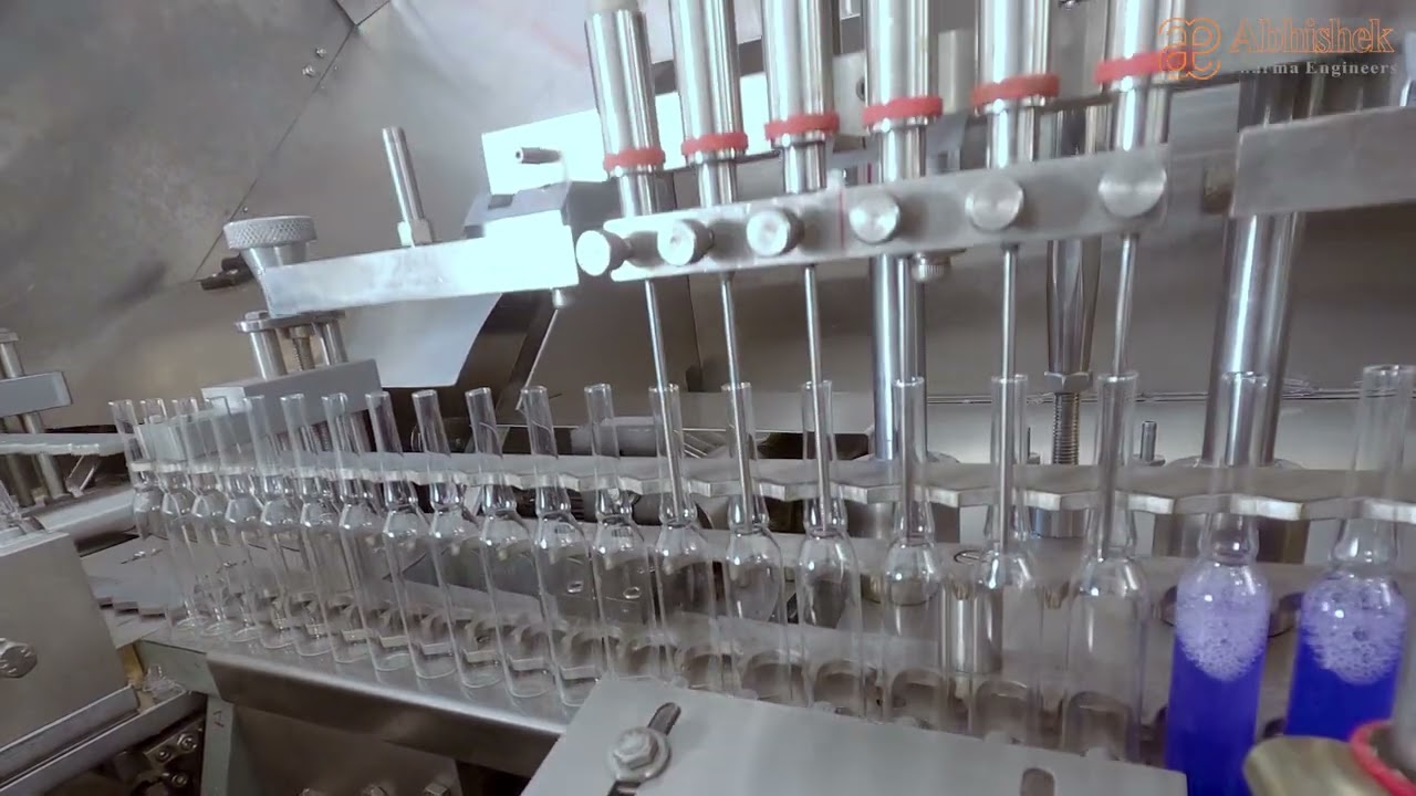 Automatic Ampoule Filling and Sealing Machine