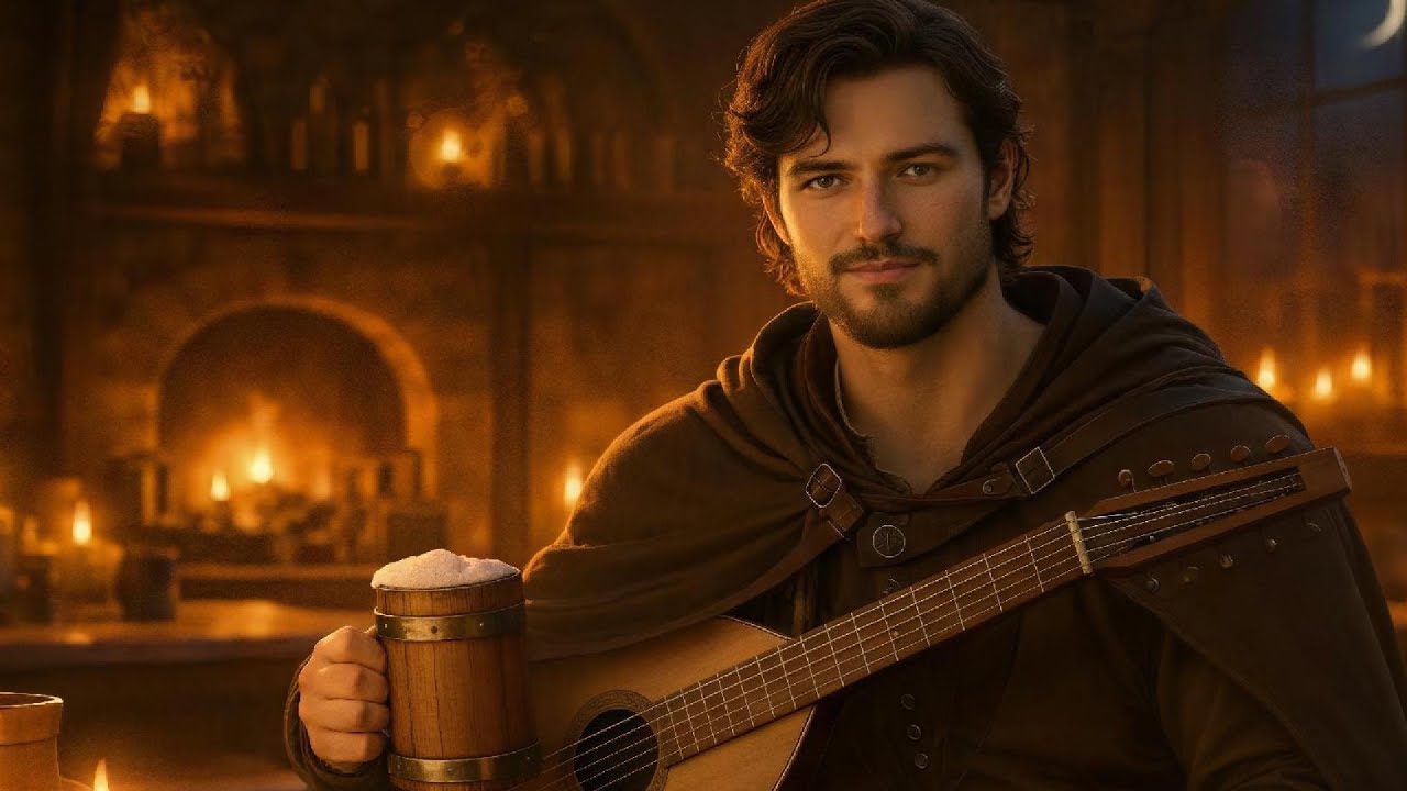 Night Tavern II 🍺 Calm Medieval Fantasy Musicfor Relaxing, Studying & RPG