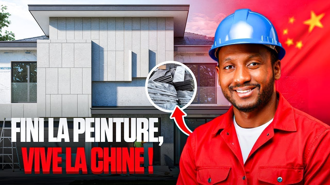 Plus Besoins de Peinture : Cette INNOVATION Chinoise Change à Jamais le Marché de la Construction