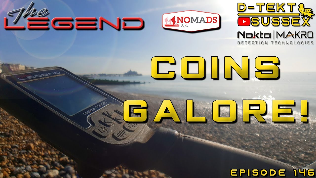 Brilliant Beach Hunt! | Nokta Makro Legend | Wet Sand | Metal Detecting UK | LG15 Coil | Episode 146