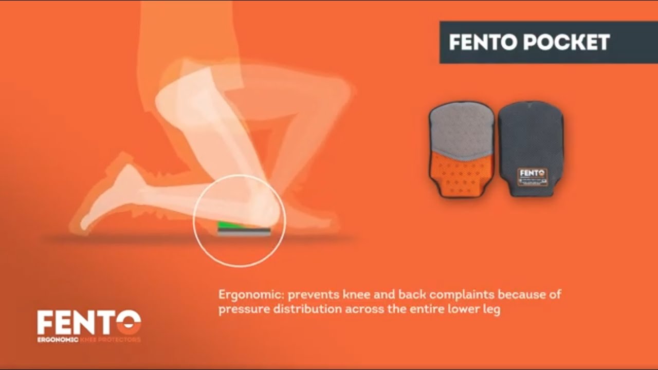 FENTO POCKET - An ergonomic knee protector