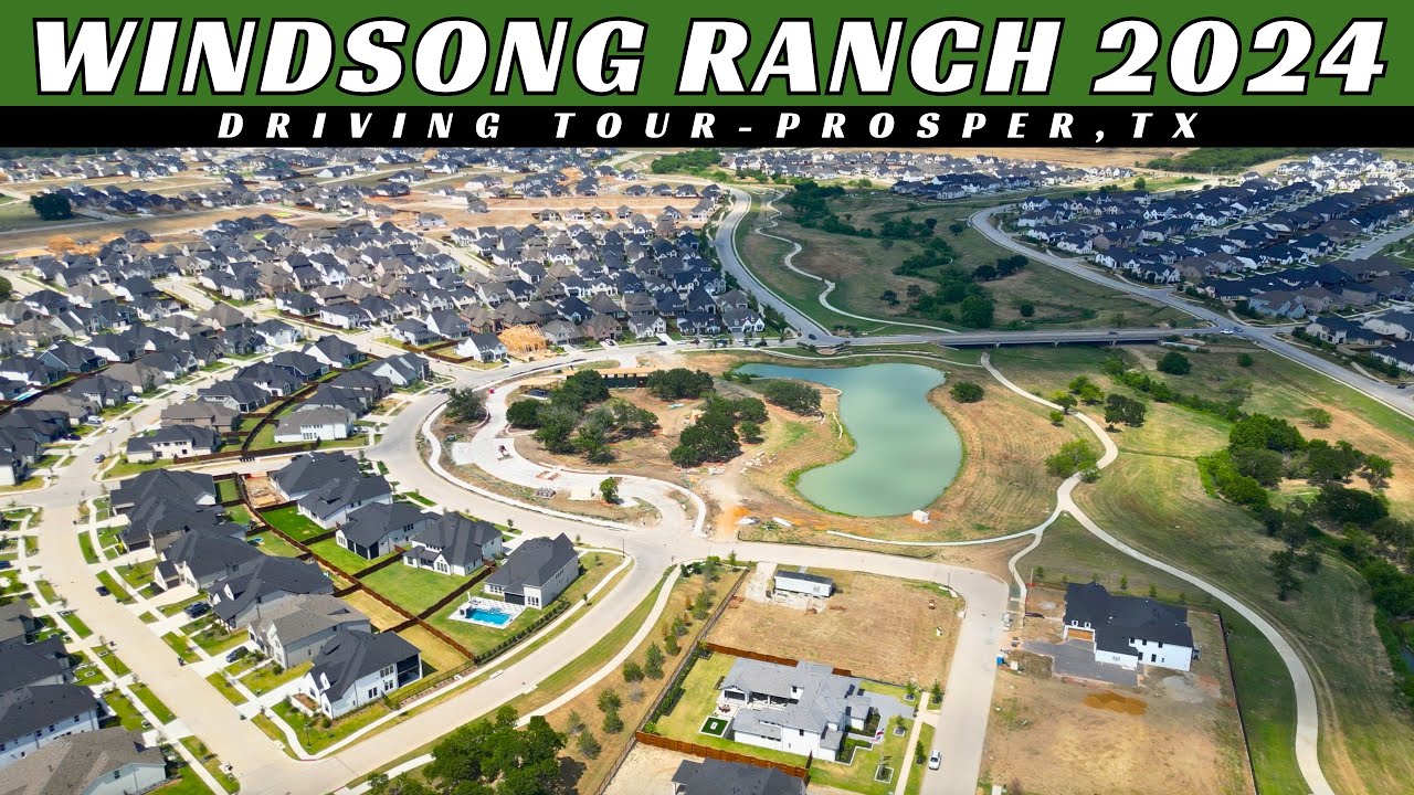 Windsong Ranch 2024 | Driving Tour | Best of Prosper, TX | New Construction