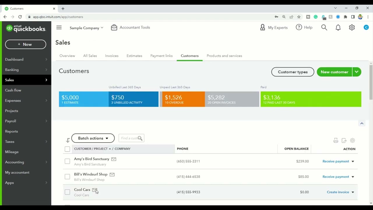 Payment plans in QuickBooks Online with Progress Invoicing