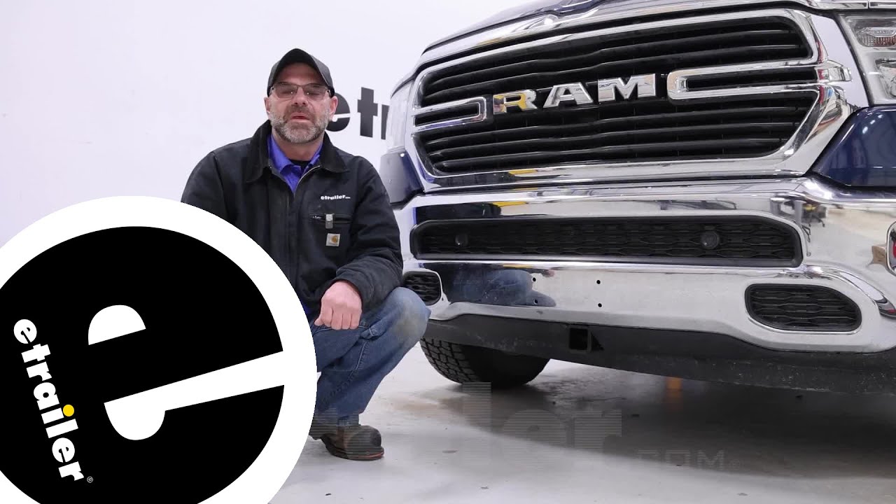 etrailer | Curt Front Mount Trailer Hitch Complete Installation - 2021 Ram 1500