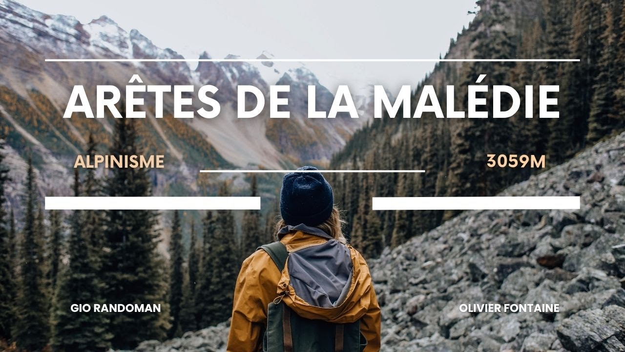 Traversée des arêtes SE de la Malédie, sortie à 3059m !