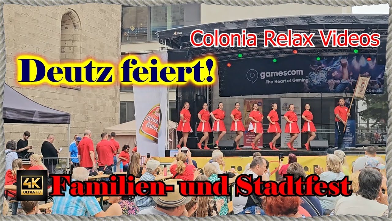 Köln / Cologne Familien- und Stadtfest Deutz (Straßenfest) Germany 