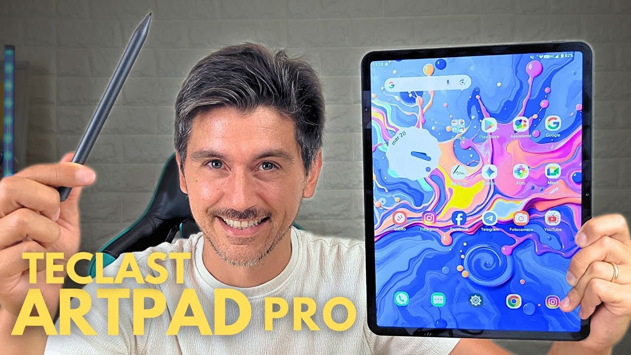 TECLAST ARTPAD PRO recensione tablet Dual Sim con Penna e modalità Lettura