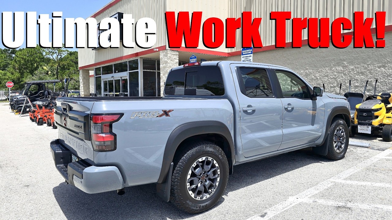The 2026 Nissan Frontier Is The Ultimate Midsize Work Truck!