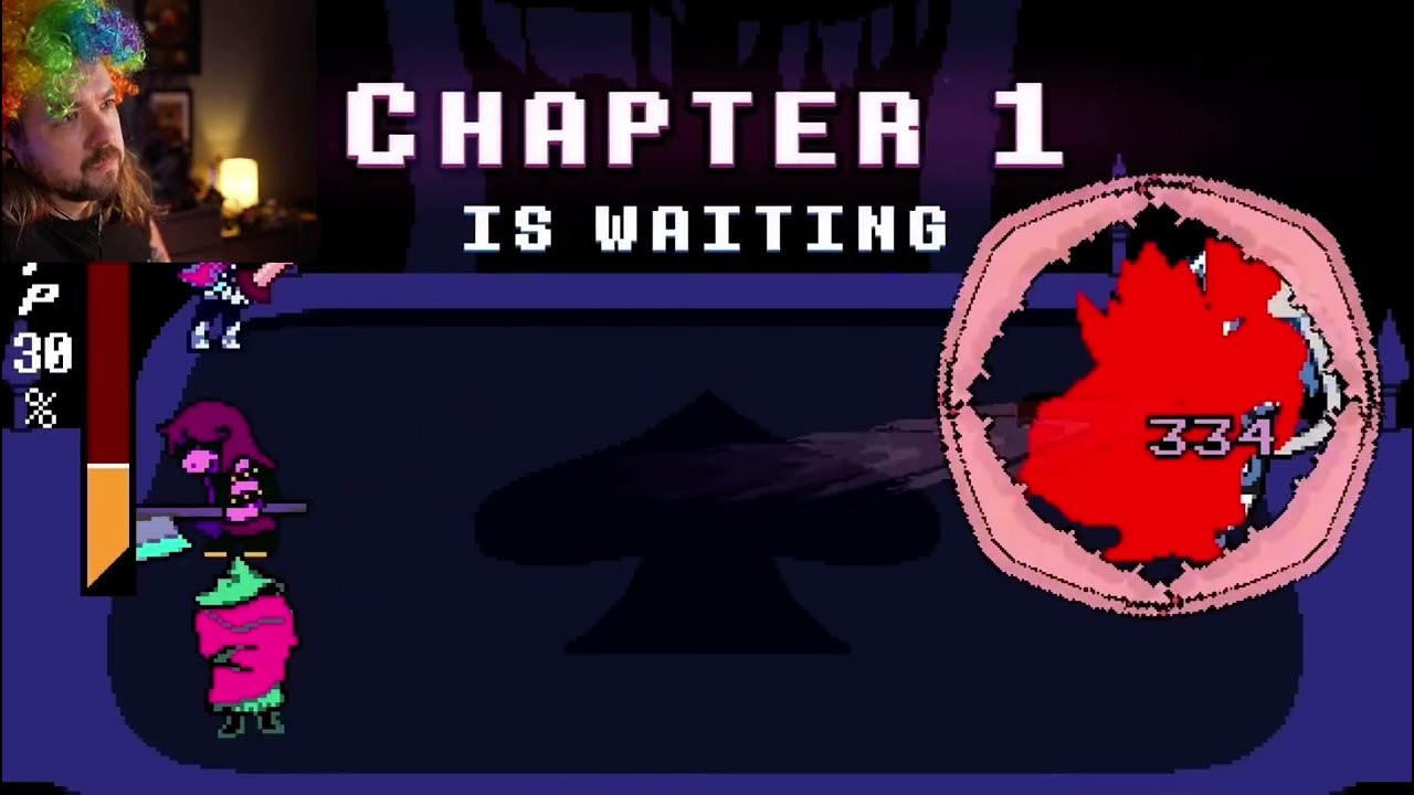 Jacksepticeye reacting to DELTARUNE chapters 3 & 4 release dates