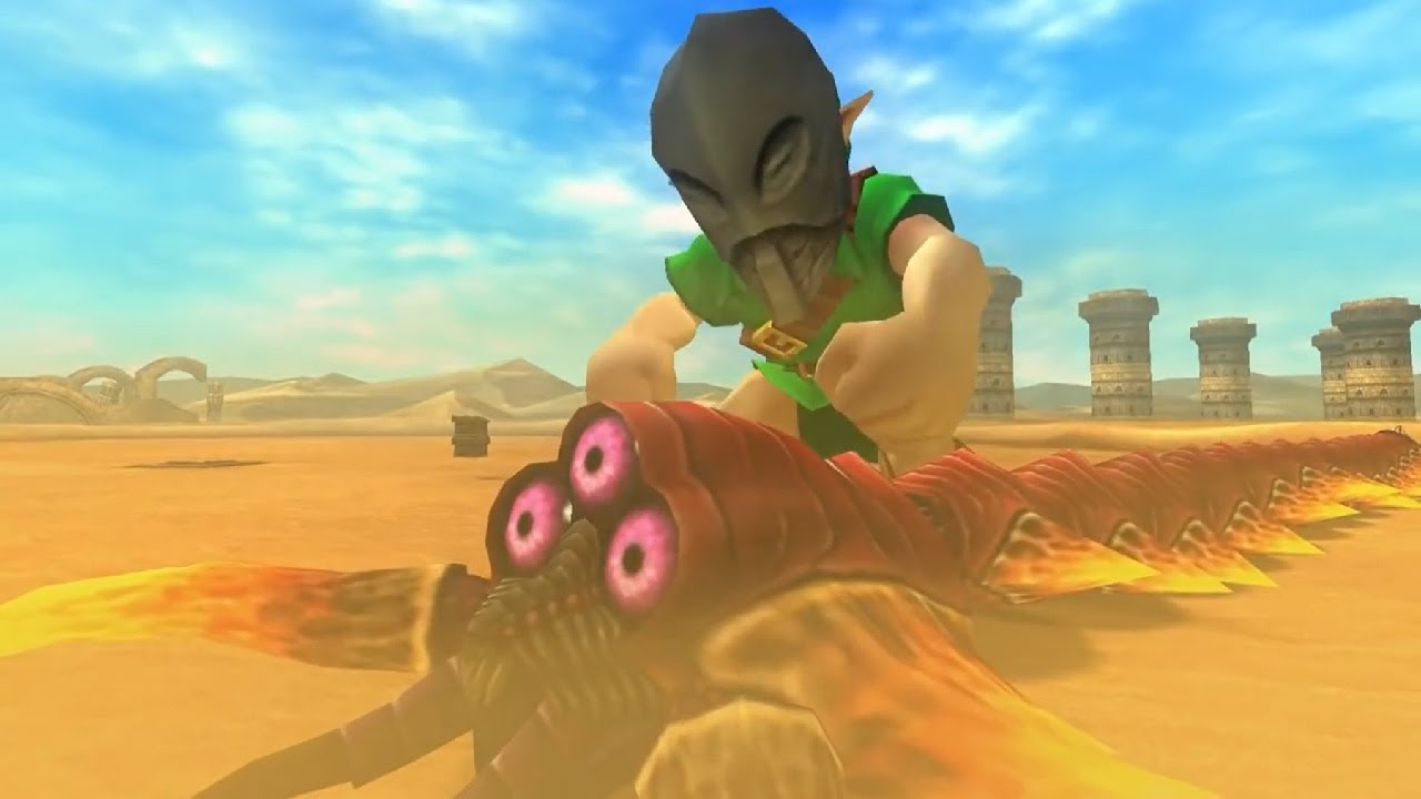 ゼルダの伝説 ムジュラの仮面 3D　ロックビルの神殿