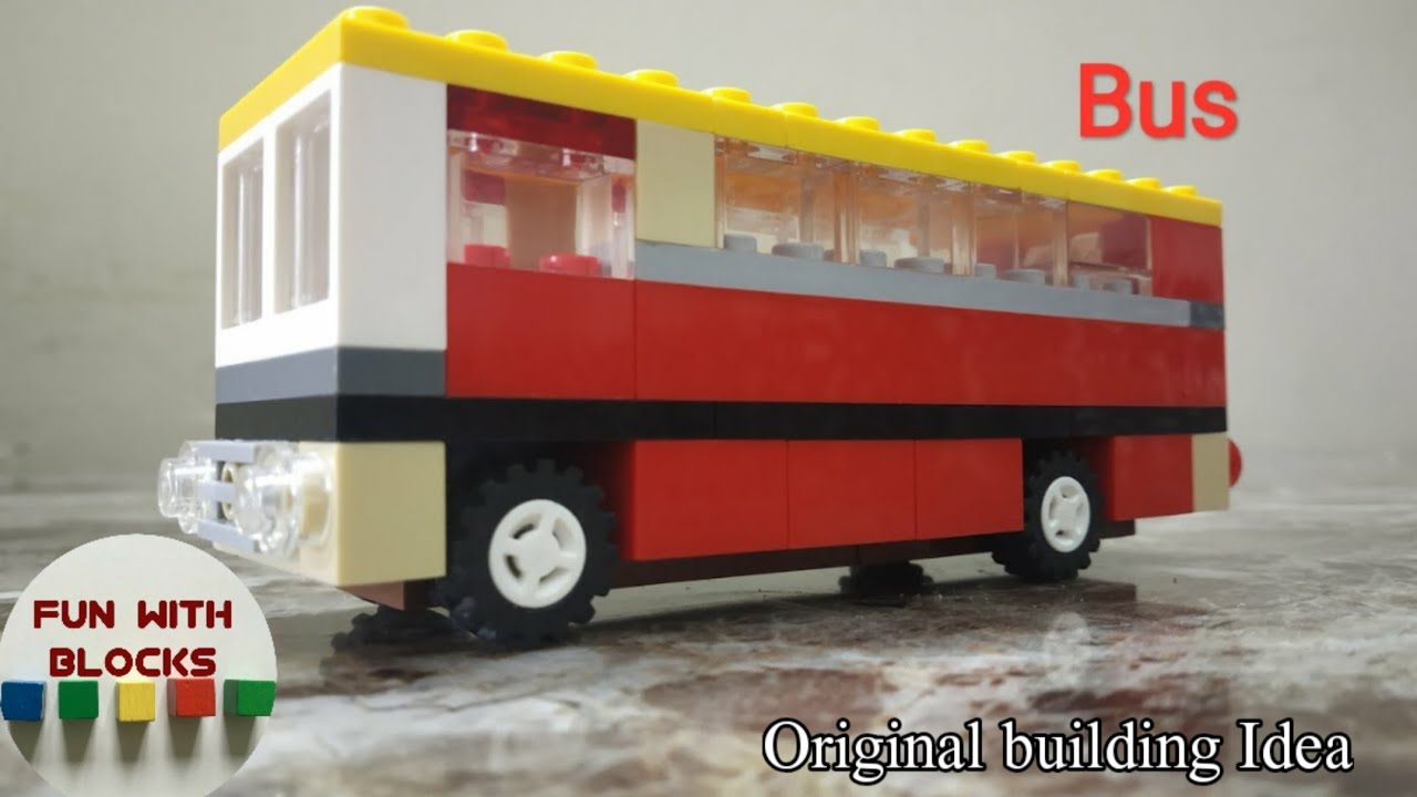 Lego classic 10715 Bus Building Instructions