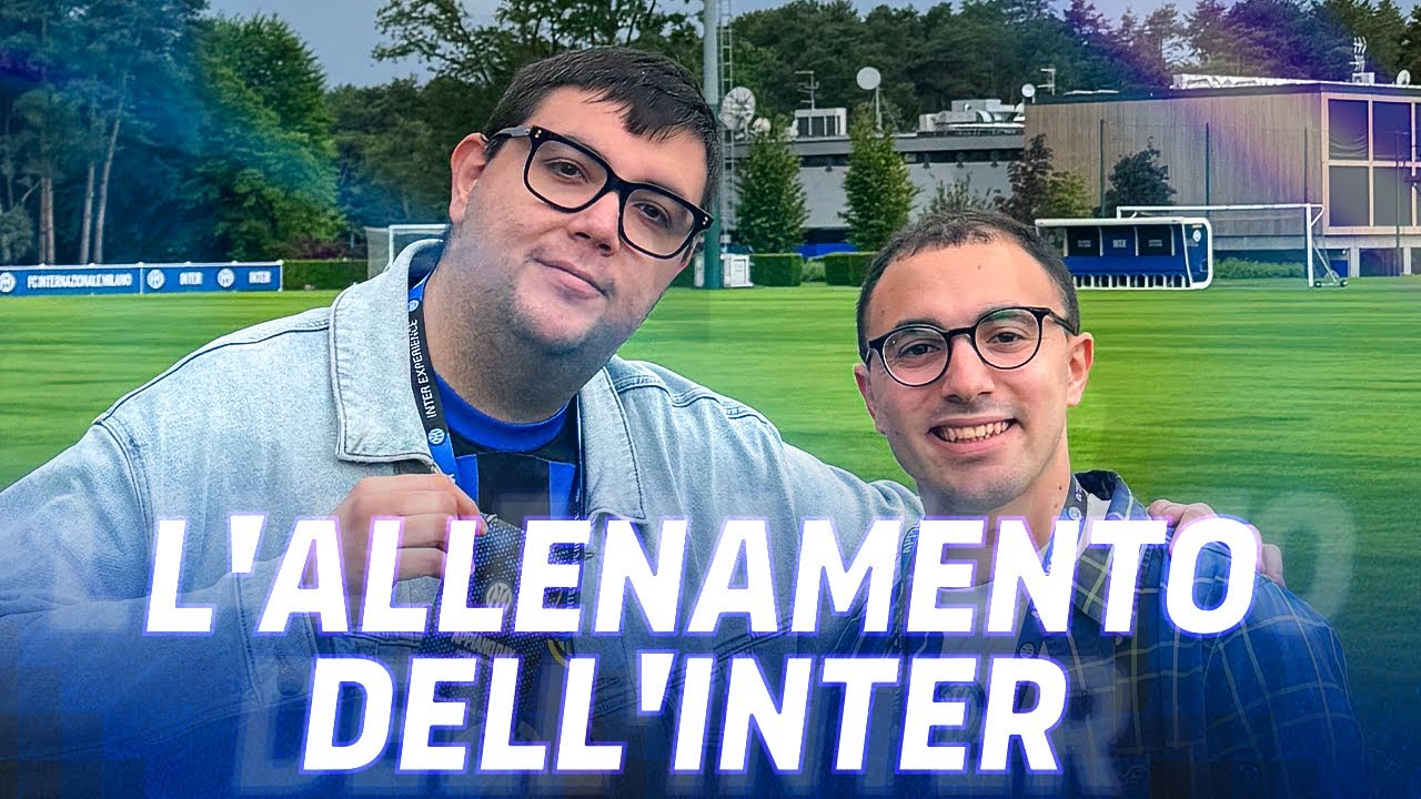 ABBIAMO ASSISTITO AGLI ALLENAMENTI DELL'INTER CAMPIONE D'ITALIA #InterPerSempre