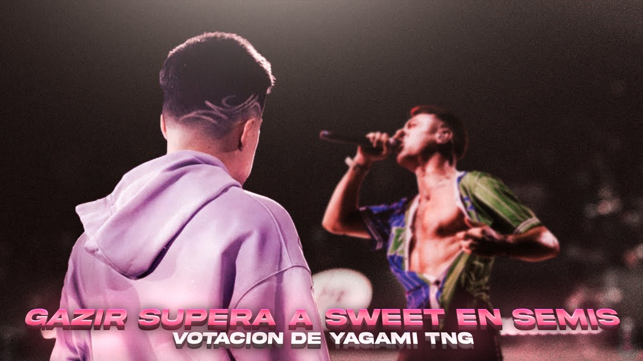 🚨¿POLÉMICA DONDE? II YAGAMI VOTA SWEETPAIN VS GAZIR II FMS ESPAÑA 2023