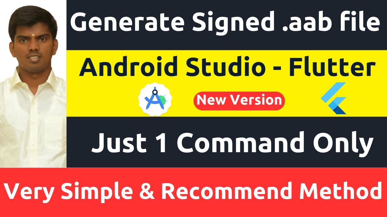 How to Generate Signed AAB for Flutter App Release in Android Studio (Google Play Console Guide)