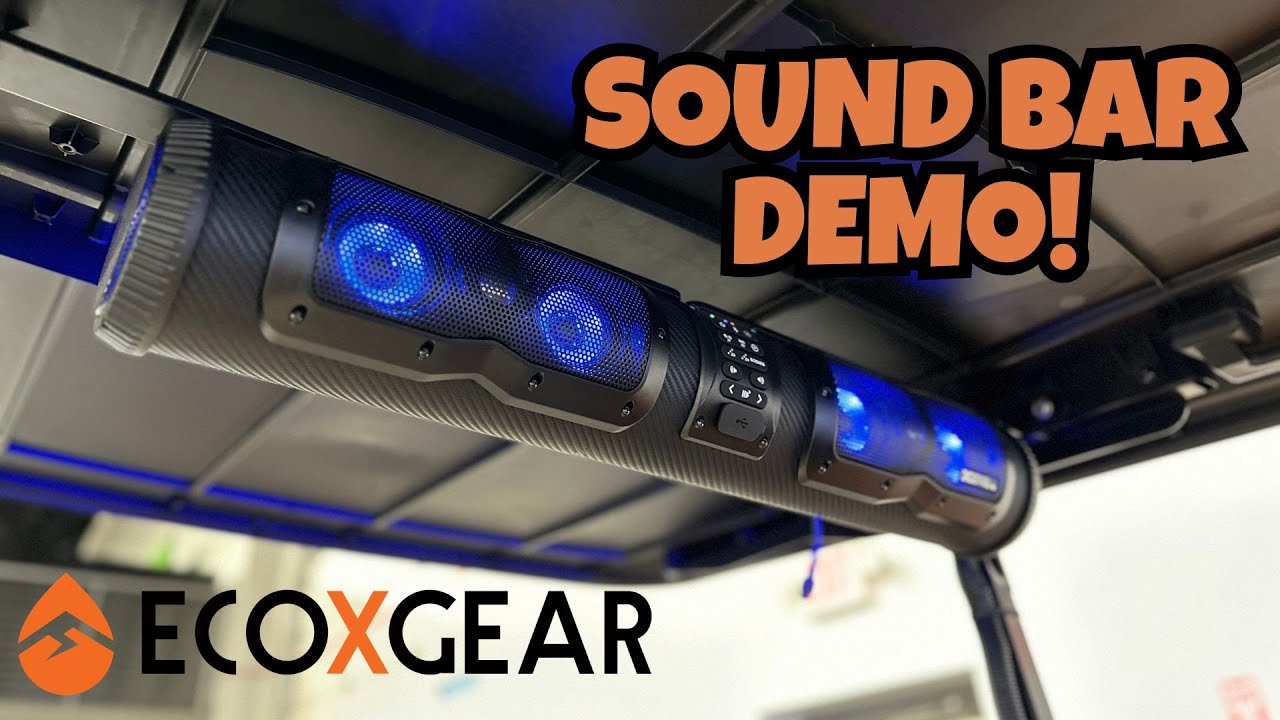 Демонстрация звуковой панели EcoXGear SoundExtreme | Гольф-кары Dean Team