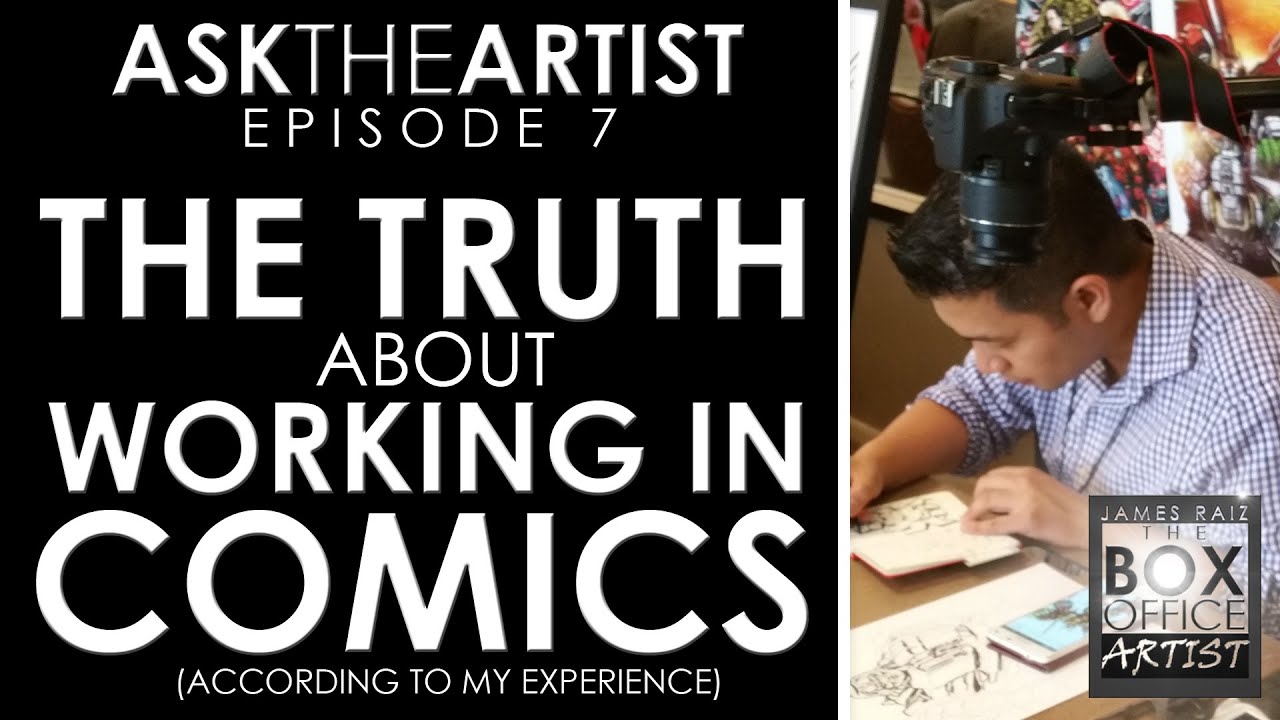 THE TRUTH about WORKING IN COMICS (well... my experience anyways) - ASK THE ARTIST ep07