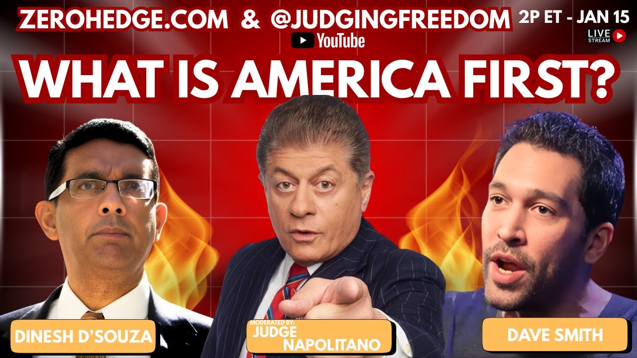 [SPECIAL] ZeroHedge Debate - America First on Trial — Dave Smith vs. Dinesh D’Souza