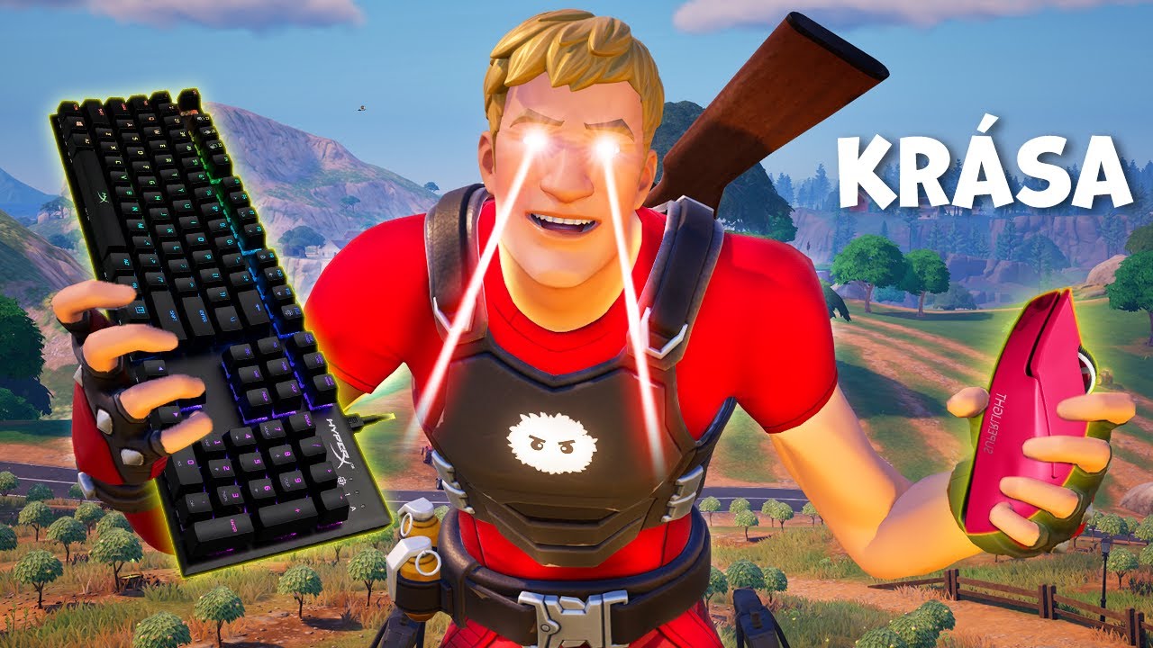 Nová Myš a Klávesnice #4 Trénuju Fortnite