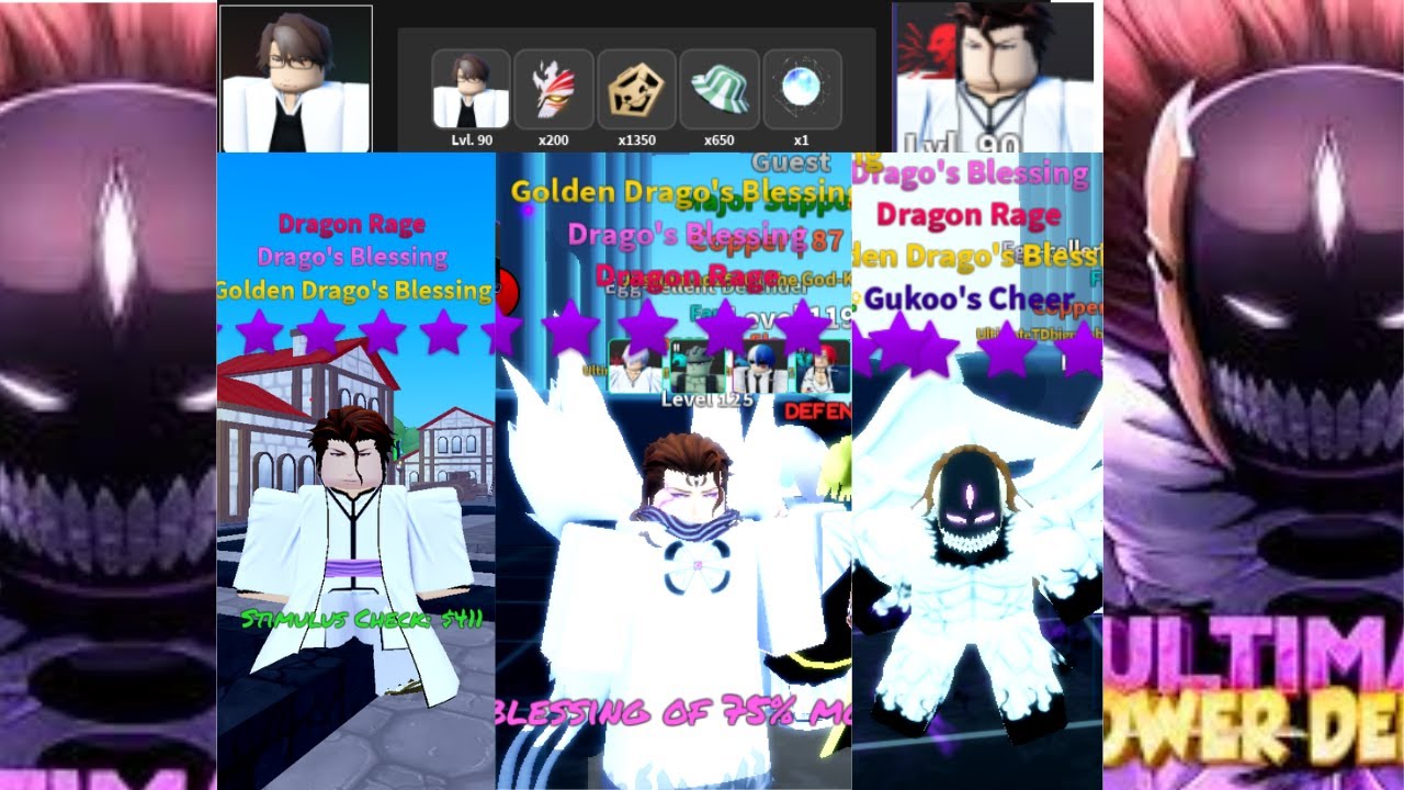 (DAY 5) EVOLVING AIZEN AND MORE IN ULTIMATE TOWER DEFENSE ROBLOX